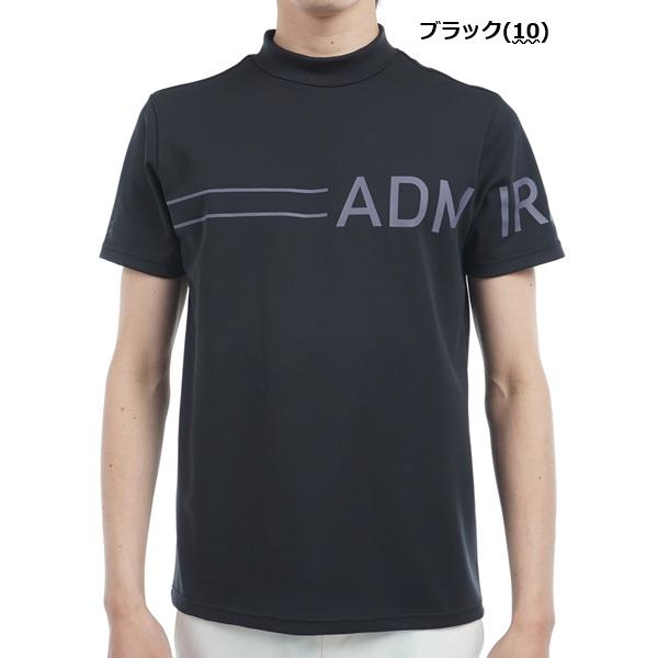 アドミラル ゴルフ メンズ カラタッチ ビッグロゴモックネックシャツ ADMIRAL GOLF ADMA518 2025年春夏モデル | Admiral Golf | 02