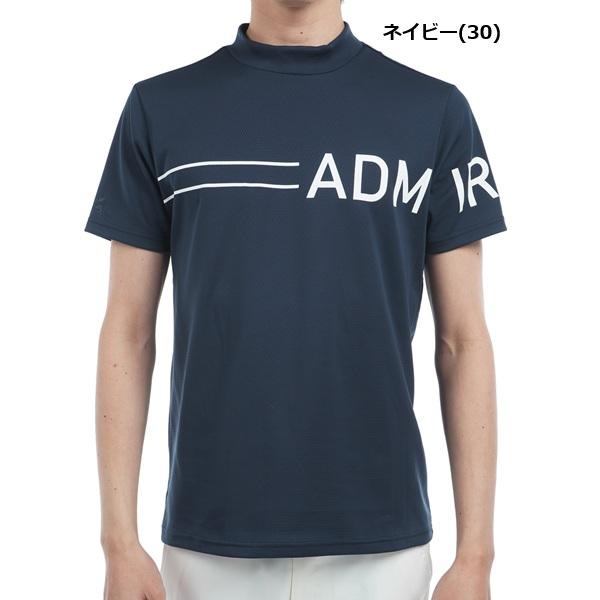 アドミラル ゴルフ メンズ カラタッチ ビッグロゴモックネックシャツ ADMIRAL GOLF ADMA518 2025年春夏モデル | Admiral Golf | 03