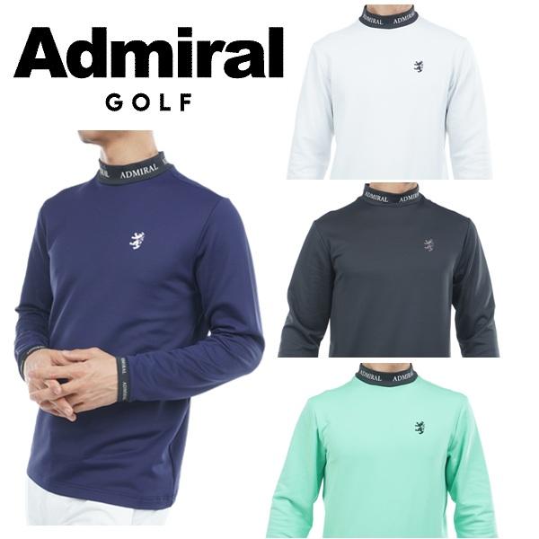 アドミラル ゴルフ メンズ 速ポカ 長袖モックネックシャツ ADMIRAL GOLF ADMA591 2025年秋冬モデル | Admiral Golf