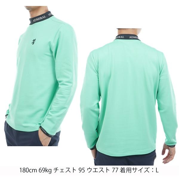 アドミラル ゴルフ メンズ 速ポカ 長袖モックネックシャツ ADMIRAL GOLF ADMA591 2025年秋冬モデル | Admiral Golf | 07