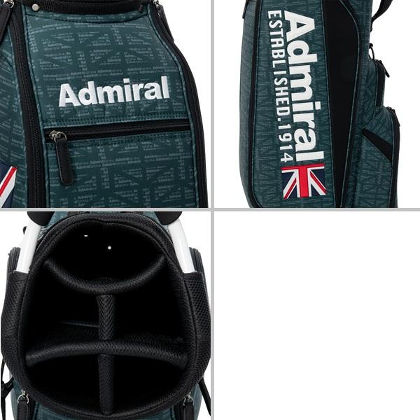 アドミラル ゴルフ キャディバッグ カートキャディバッグモノグラム Admiral Golf ADMG6AC7 | Admiral Golf | 10