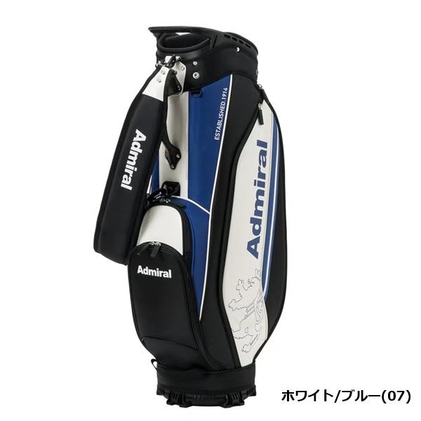 【★Admiral 軽量 キャディバッグ】ネ-ムプレ-ト付き❣️ Admiral Golf（アドミラルゴルフ） アドミラル ゴルフ キャディバッグ