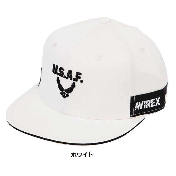 アヴィレックス ゴルフ キャップ バイカラーロゴ フラットキャップ メンズ AVIREX GOLF AVG2F-CP6 | AVIREX | 01