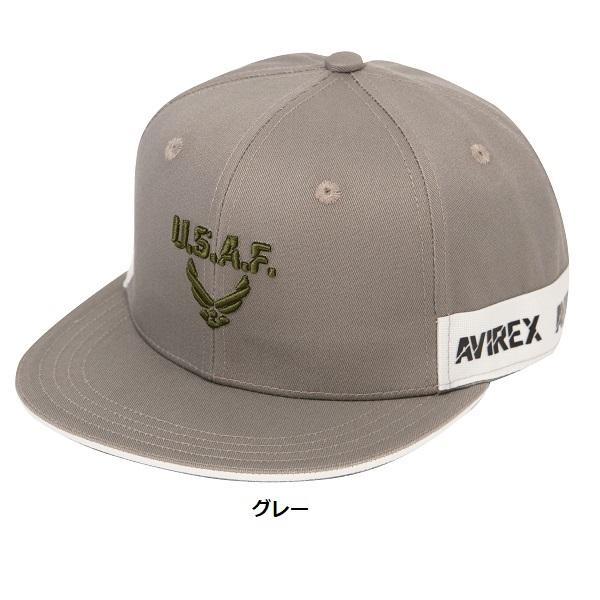 アヴィレックス ゴルフ キャップ バイカラーロゴ フラットキャップ メンズ AVIREX GOLF AVG2F-CP6 | AVIREX | 03