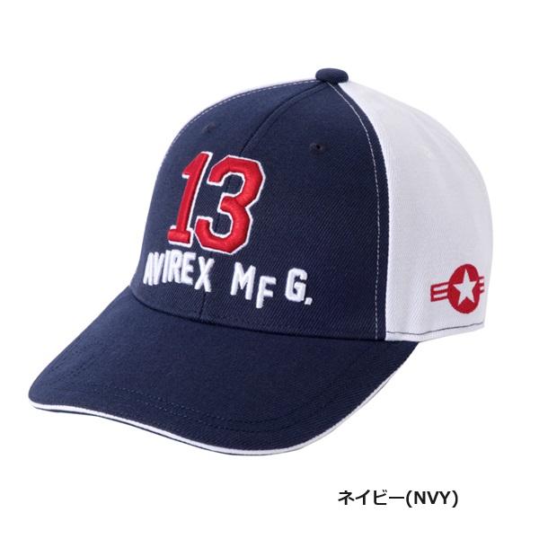 アヴィレックス ゴルフ ナンバリングキャップ メンズ AVIREX GOLF AVG3F-CP7 | AVIREX | 01