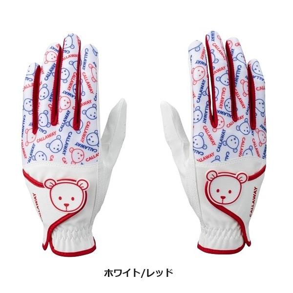 キャロウェイ ゴルフ グローブ ベア デュアル グローブ ウィメンズ 24 JM レディース 両手用  Callaway Bear Dual Glove Women's 24 JM 【メール便配送】 | Callaway | 02