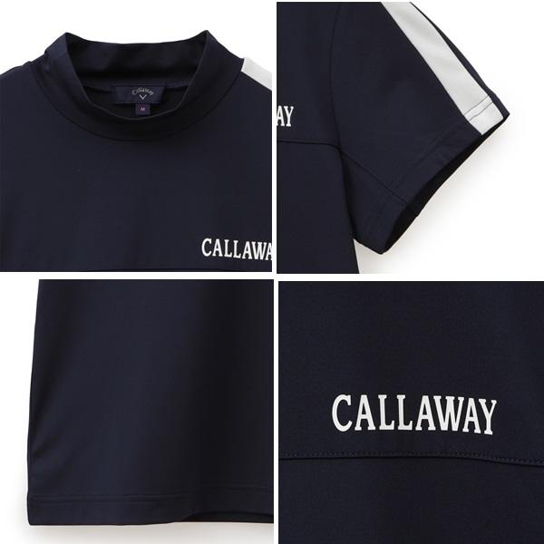 キャロウェイ ゴルフ レディース シャツ ストレッチスムース 半袖モックネックシャツ Callaway Golf C23134201【2023年春夏モデル】 | Callaway | 10