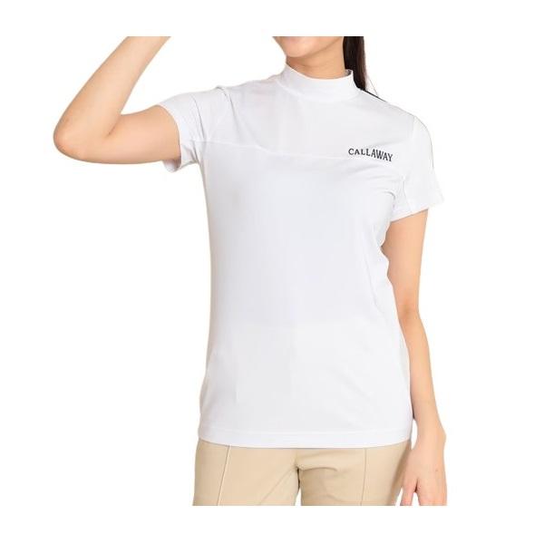 キャロウェイ ゴルフ レディース シャツ ストレッチスムース 半袖モックネックシャツ Callaway Golf C23134201【2023年春夏モデル】 | Callaway | 05