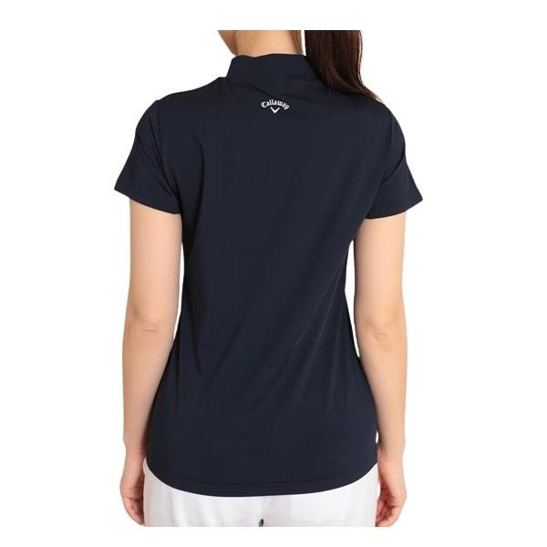キャロウェイ ゴルフ レディース シャツ ストレッチスムース 半袖モックネックシャツ Callaway Golf C23134201【2023年春夏モデル】 | Callaway | 09