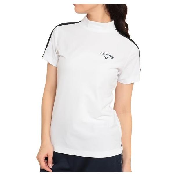 キャロウェイ ゴルフ レディース シャツ ミニカノコ 半袖モックネックシャツ Callaway Golf C23134233【2023年春夏モデル】 | Callaway | 03