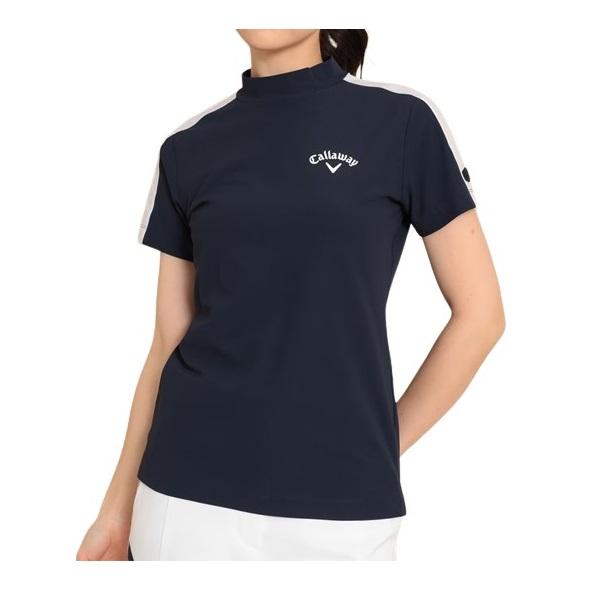 キャロウェイ ゴルフ レディース シャツ ミニカノコ 半袖モックネックシャツ Callaway Golf C23134233【2023年春夏モデル】 | Callaway | 04