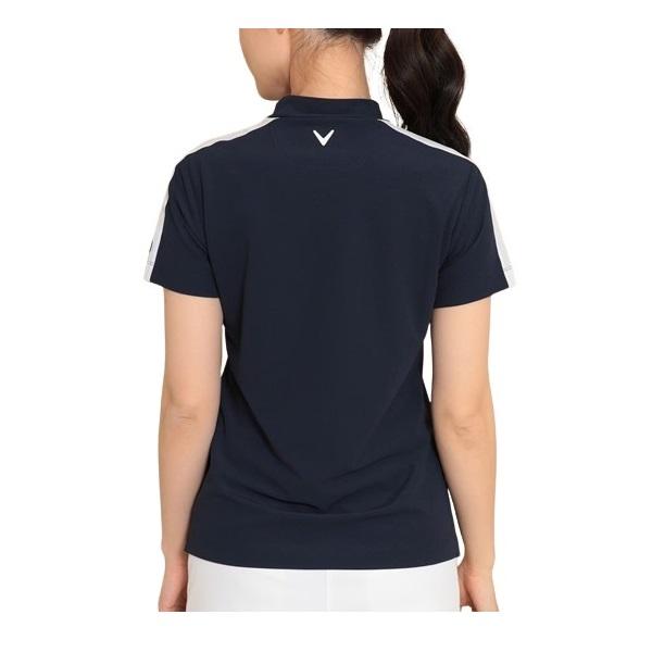 キャロウェイ ゴルフ レディース シャツ ミニカノコ 半袖モックネックシャツ Callaway Golf C23134233【2023年春夏モデル】 | Callaway | 06