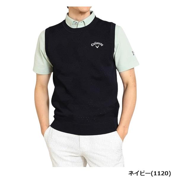 キャロウェイ ゴルフ メンズ ベスト カモフラ柄ジャガードニットベスト C23219100 Callaway Golf  【2023年秋冬モデル】 | Callaway | 03