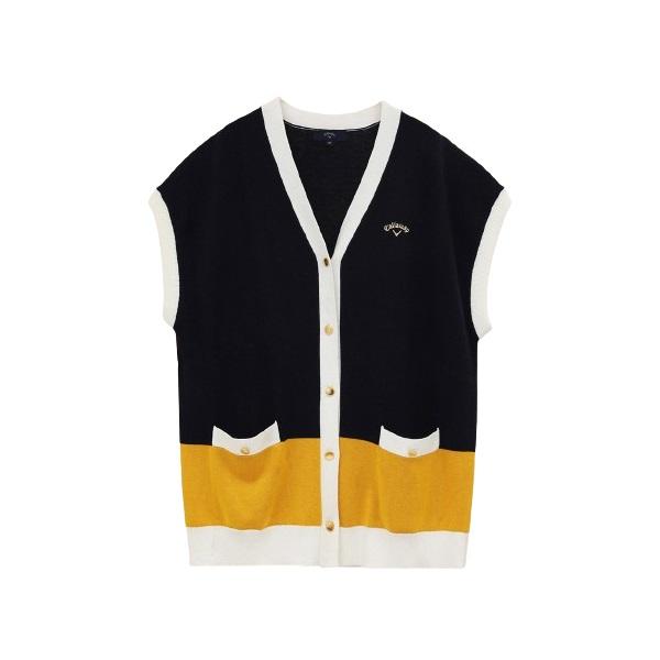 キャロウェイ ゴルフ レディース ベスト Vネックニットカーディガンベスト Callaway Golf C23219201【2023年秋冬モデル】 | Callaway | 09