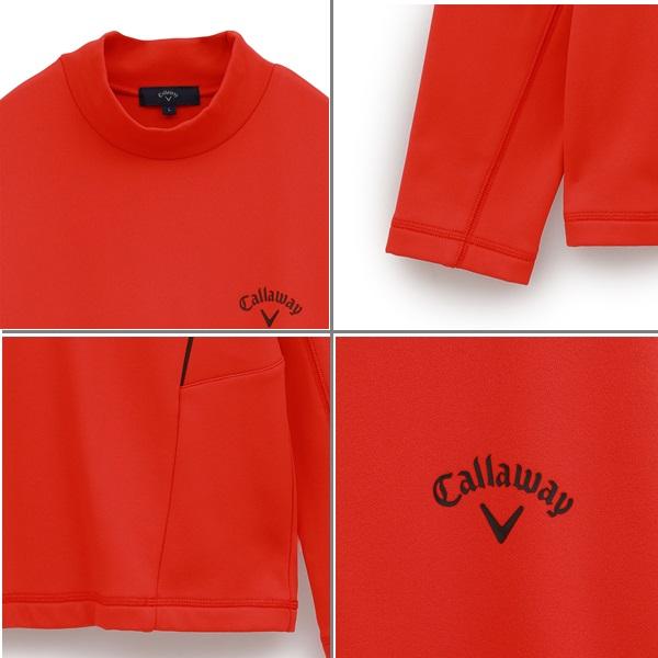 キャロウェイ ゴルフ メンズ 裏起毛ダブルニット長袖モックネックシャツ C23233111 Callaway Golf  【2023年秋冬モデル】 | Callaway | 11