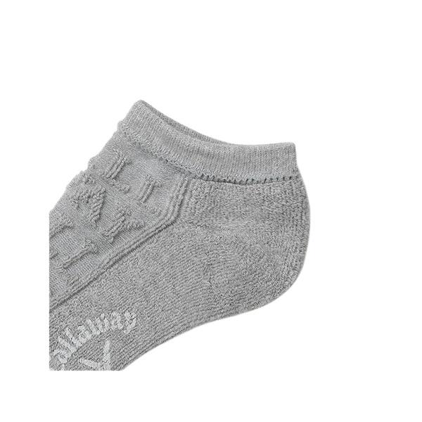 キャロウェイ ゴルフ ソックス CALLAWAYロゴパイル アンクルソックス メンズ  Callaway Golf C23293101 【メール便配送】【2023年秋冬モデル】 | Callaway | 06