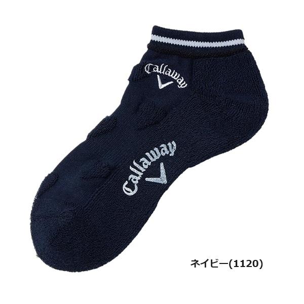 キャロウェイ ゴルフ ソックス ハート柄パイルアンクルソックス レディース Callaway Golf C23293201【メール便配送】【2023年秋冬モデル】 | Callaway | 04