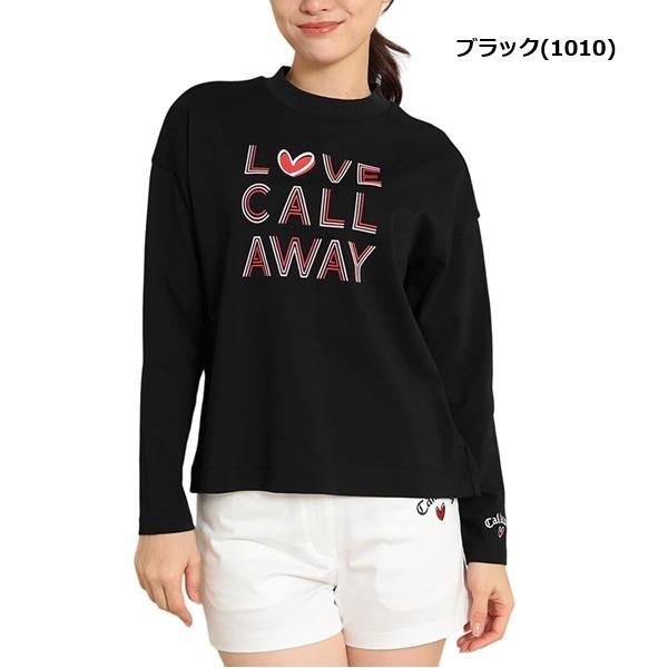 キャロウェイ ゴルフ レディース ラブキャロウェイ 長袖クルーネックシャツ Callaway Golf C24133220 春夏モデル | Callaway | 01