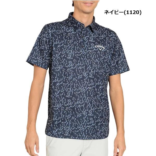 Callaway（キャロウェイ） メンズ かざあなメッシュ半袖シャツ