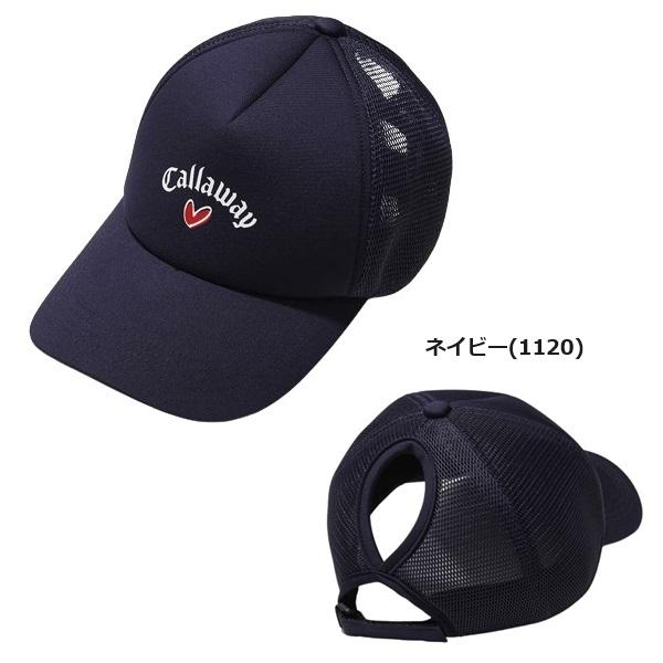 キャロウェイ ゴルフ キャップ ラブキャロウェイ ポニーテールメッシュキャップ レディース 2024年発売 Callaway Golf C24191206 | Callaway | 06