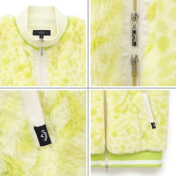 キャロウェイ ゴルフ レディース ベスト レオパードプリント ファー ベスト Callaway Golf C24216203 | Callaway | 06