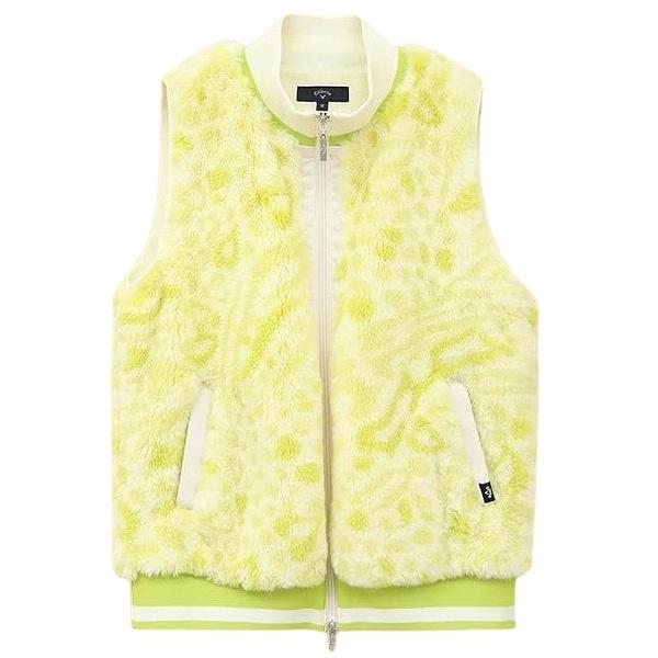 キャロウェイ ゴルフ レディース ベスト レオパードプリント ファー ベスト Callaway Golf C24216203 | Callaway | 07