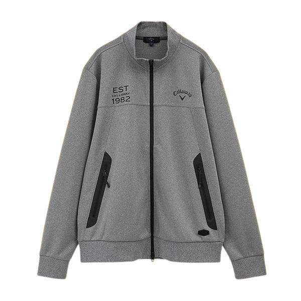 キャロウェイ ゴルフ メンズ ブルゾン ダンボール フルジップ スウェット Callaway Golf  C24217100 Callaway（キャロウェイ） ゴルフ メンズ ブルゾン ダンボール