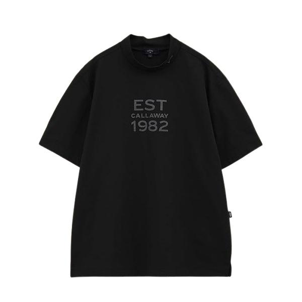 キャロウェイ メンズ ゴルフウェア 半袖  ヘビーテンジク モックネック 半袖シャツ Callaway Golf  C24234102 | Callaway | 07