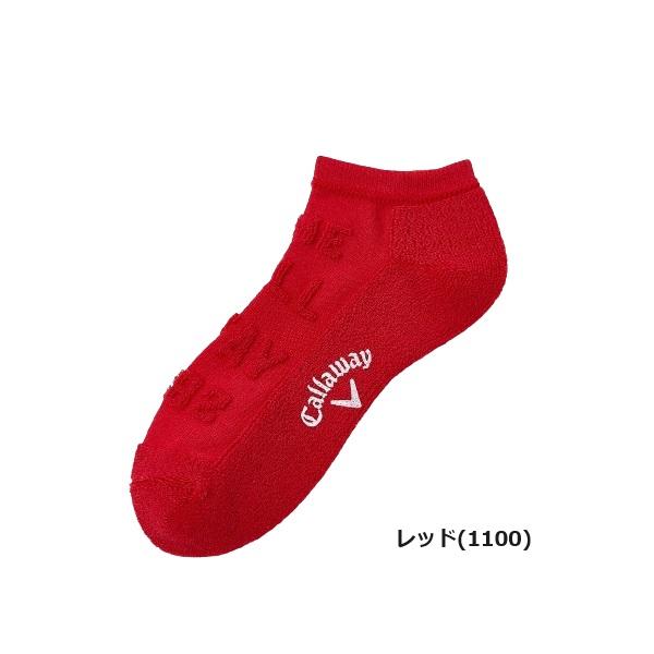 キャロウェイ ゴルフ ソックス 表パイルアンクルソックス メンズ Callaway Golf C24293101【メール便配送】【2024年秋冬モデル】 | Callaway | 04