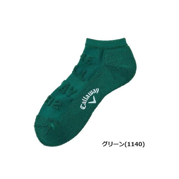 キャロウェイ ゴルフ ソックス 表パイルアンクルソックス メンズ Callaway Golf C24293101【メール便配送】【2024年秋冬モデル】 | Callaway | 06