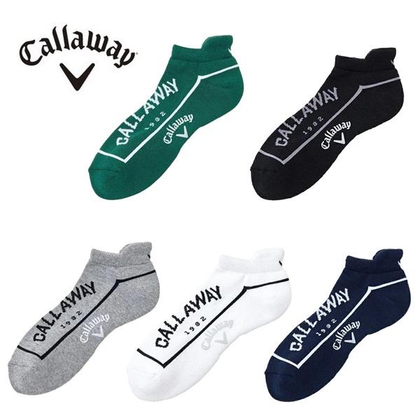 キャロウェイ ゴルフ ソックス アンクルソックス メンズ Callaway Golf C24293103【メール便配送】【2024年秋冬モデル】 | Callaway