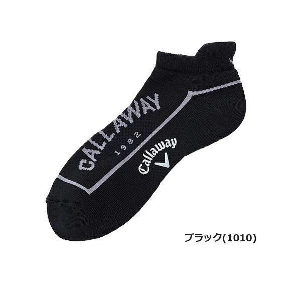 キャロウェイ ゴルフ ソックス アンクルソックス メンズ Callaway Golf C24293103【メール便配送】【2024年秋冬モデル】 | Callaway | 01