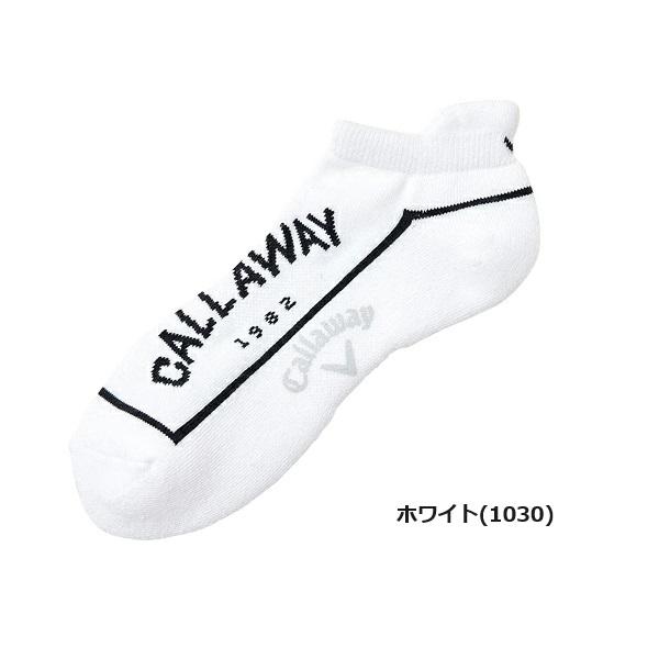キャロウェイ ゴルフ ソックス アンクルソックス メンズ Callaway Golf C24293103【メール便配送】【2024年秋冬モデル】 | Callaway | 03