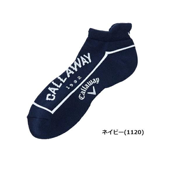 キャロウェイ ゴルフ ソックス アンクルソックス メンズ Callaway Golf C24293103【メール便配送】【2024年秋冬モデル】 | Callaway | 04