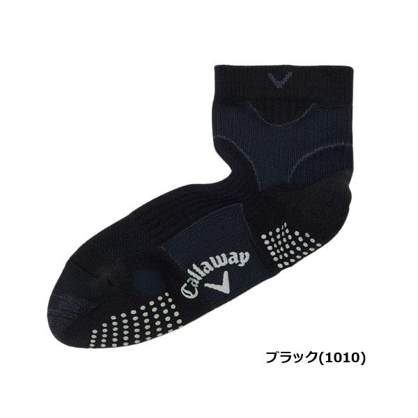 キャロウェイ ゴルフ ソックス 定番機能ショート丈ソックス メンズ Callaway Golf C24993100【ポスト投函配送】 | Callaway | 01