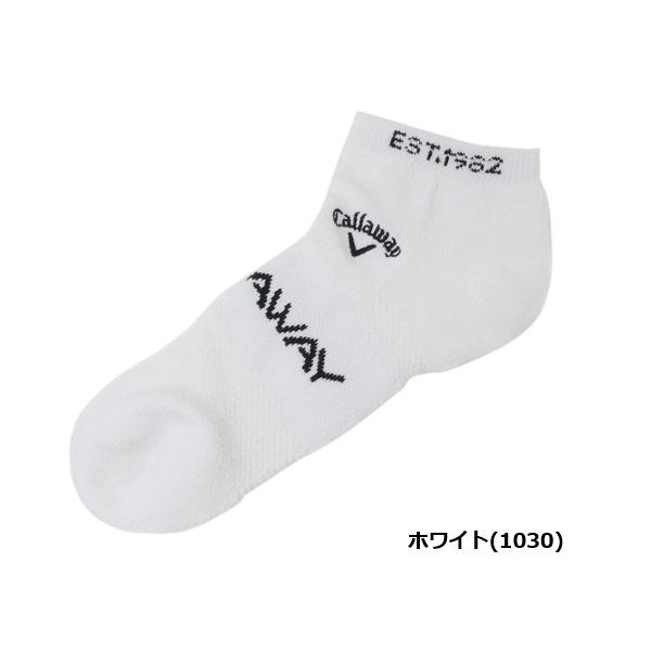 キャロウェイ ゴルフ ソックス メッシュアンクルソックス メンズ Callaway Golf C25193101【ポスト投函配送】【2025年春夏モデル】 | Callaway | 02