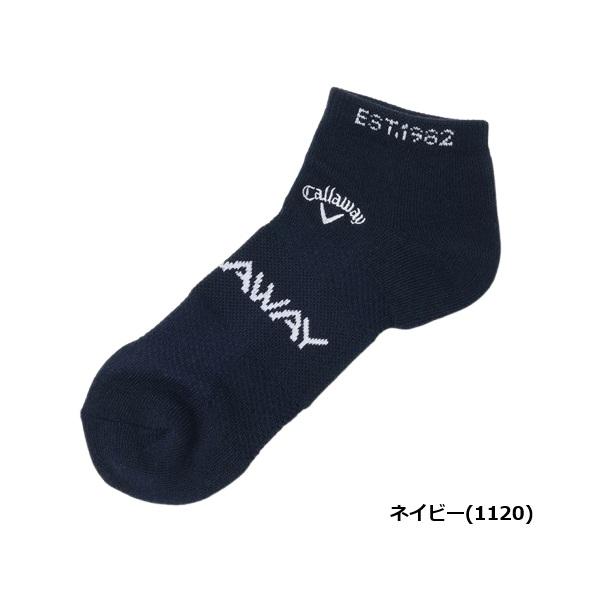 キャロウェイ ゴルフ ソックス メッシュアンクルソックス メンズ Callaway Golf C25193101【ポスト投函配送】【2025年春夏モデル】 | Callaway | 03