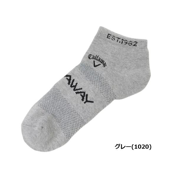 キャロウェイ ゴルフ ソックス メッシュアンクルソックス メンズ Callaway Golf C25193101【ポスト投函配送】【2025年春夏モデル】 | Callaway | 04