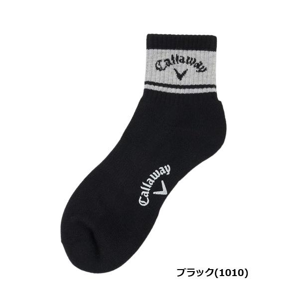 キャロウェイ ゴルフ ソックス ショートソックス メンズ Callaway Golf C25193103【ポスト投函配送】【2025年春夏モデル】 | Callaway | 01