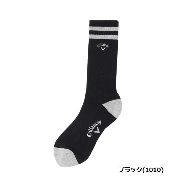 キャロウェイ ゴルフ ソックス クルーソックス メンズ Callaway Golf C25193108【ポスト投函配送】【2025年春夏モデル】 | Callaway | 02