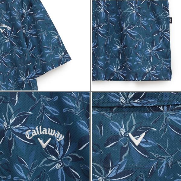 Callaway（キャロウェイ） ゴルフ メンズ シャツ かざあなメッシュ