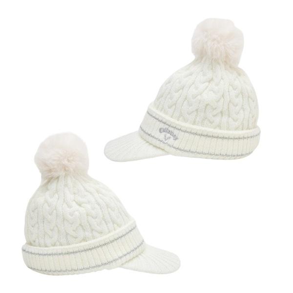 キャロウェイ ゴルフ ツバ付きビーニー レディース  2025年発売  Callaway Golf C25291218 | Callaway | 12