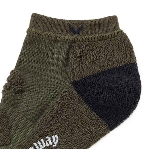 キャロウェイ ゴルフ ソックス 表パイルアンクルソックス メンズ Callaway Golf C25293100【ポスト投函配送】【2025年秋冬モデル】 | Callaway | 07