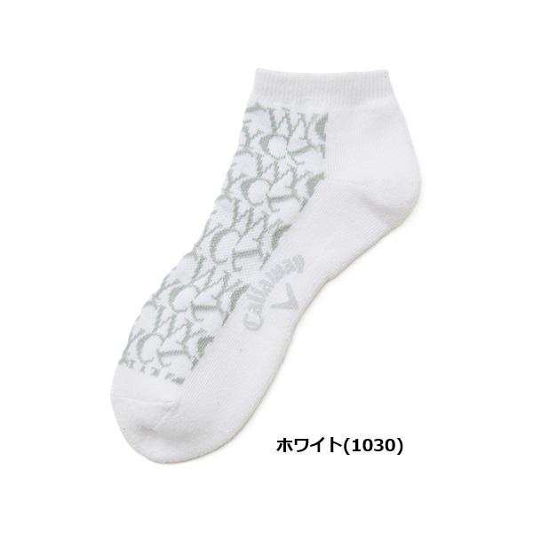 キャロウェイ ゴルフ ソックス ロゴ編アンクルソックス メンズ Callaway Golf C25293102【ポスト投函配送】【2025年秋冬モデル】 | Callaway | 01