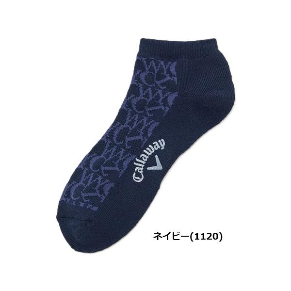 キャロウェイ ゴルフ ソックス ロゴ編アンクルソックス メンズ Callaway Golf C25293102【ポスト投函配送】【2025年秋冬モデル】 | Callaway | 03
