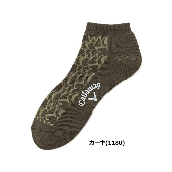 キャロウェイ ゴルフ ソックス ロゴ編アンクルソックス メンズ Callaway Golf C25293102【ポスト投函配送】【2025年秋冬モデル】 | Callaway | 04