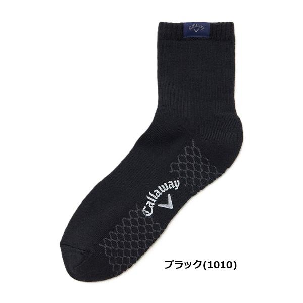 キャロウェイ ゴルフ ソックス ロゴ刺繍タグショートソックス メンズ Callaway Golf C25293104【ポスト投函配送】【2025年秋冬モデル】 | Callaway | 01
