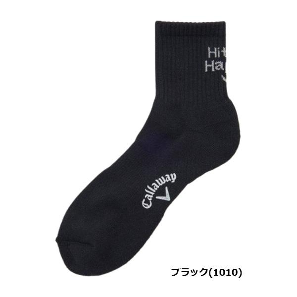 キャロウェイ ゴルフ メンズ ソックス メッセージロゴショートソックス (MENS) Callaway Golf C25293105【ポスト投函配送】 | Callaway | 01