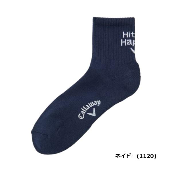キャロウェイ ゴルフ メンズ ソックス メッセージロゴショートソックス (MENS) Callaway Golf C25293105【ポスト投函配送】 | Callaway | 04