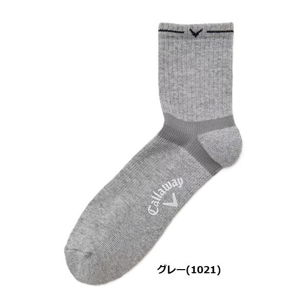 キャロウェイ ゴルフ ソックス 踵サポートショートソックス メンズ Callaway Golf C25293106【ポスト投函配送】【2025年秋冬モデル】 | Callaway | 02